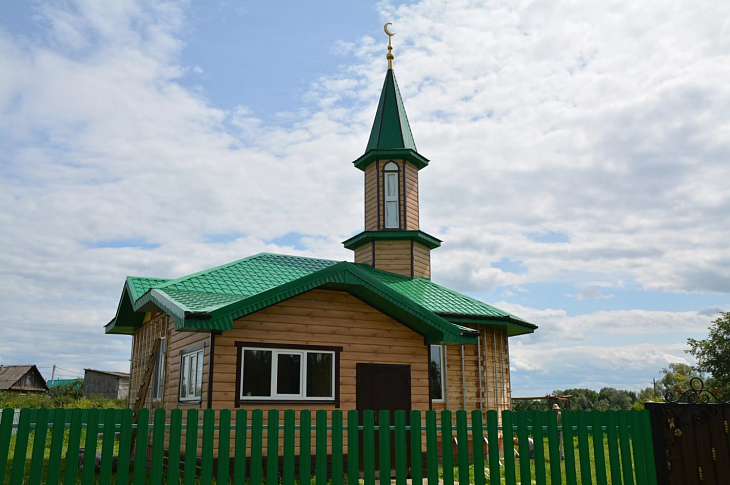 В селе Новый Янзигит состоялся праздник, посвященный открытию мечети